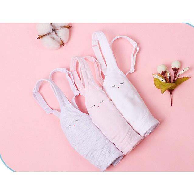 Bra / Áo Lá Cotton Nữ Sinh Cài Sau Xuất Đông Âu  Hàng Loại Đẹp.
