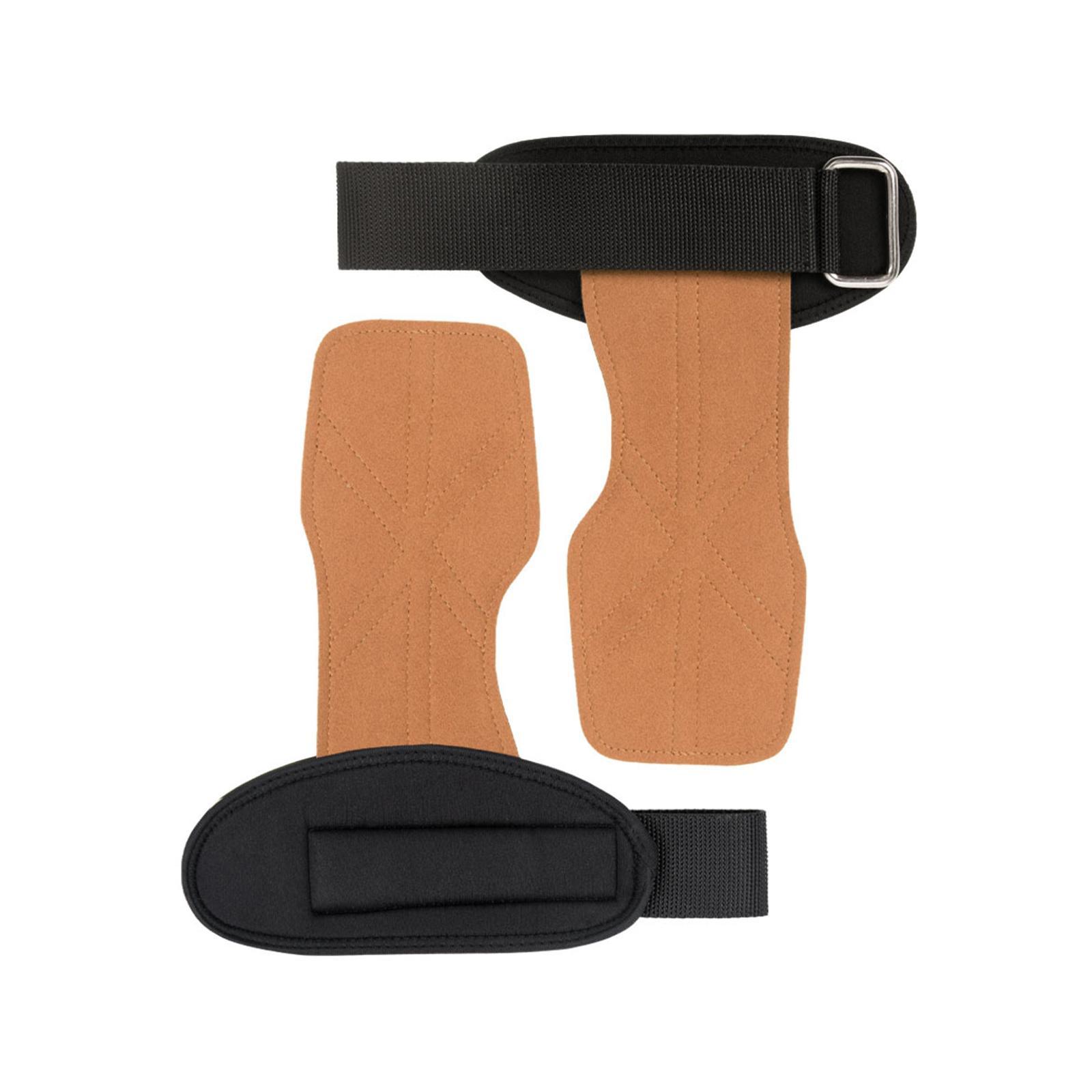 Lifting Wrist Support Wraps Power Lifting Hooks Premium Weightlifting Gloves Hand Grips for Deadlifting Shrugs Kettlebells Strength Training