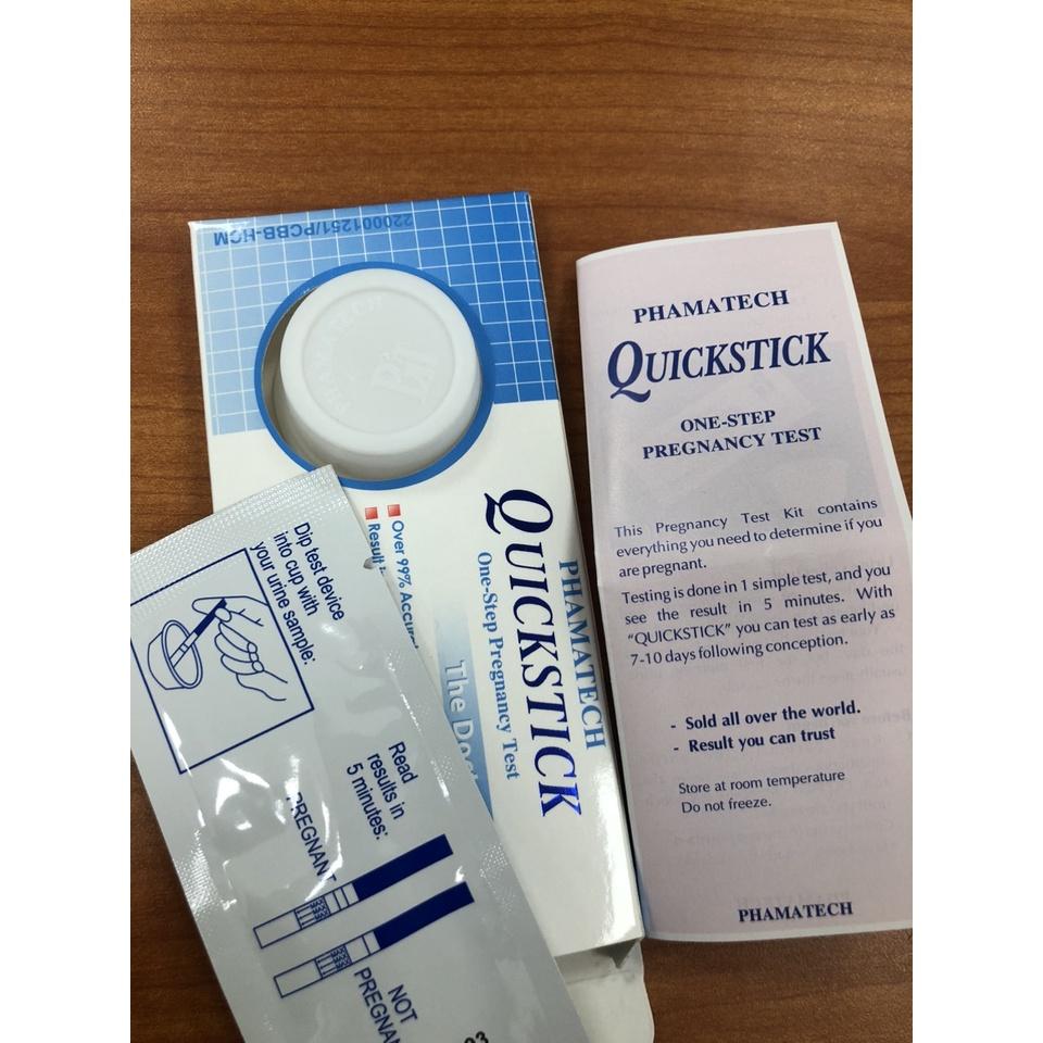 Que thử thai nhanh Quickstick (1 cái/hộp)