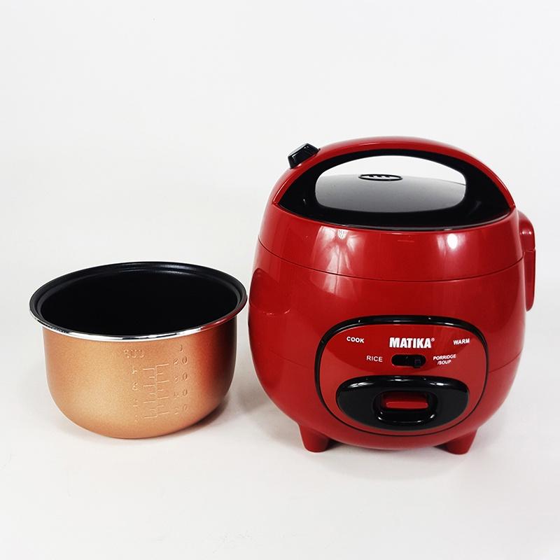 Nồi Cơm Điện Mini MATIKA 1.2L MTK-RC12 - Hàng chính hãng
