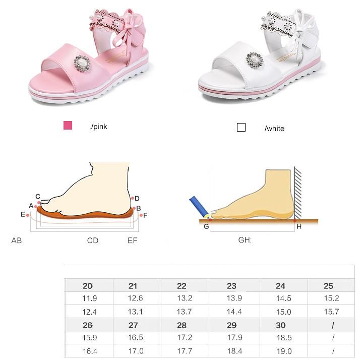 ️ Sandal công chúa dễ thương cho bé 20708