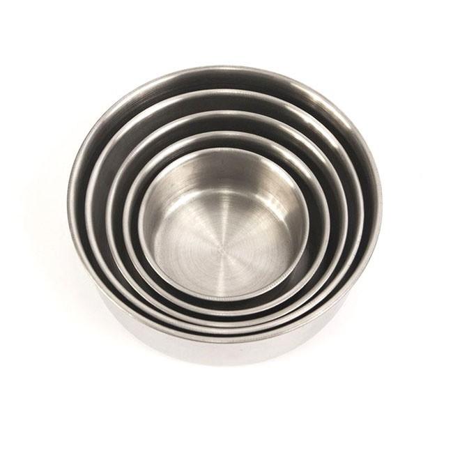 Bộ 5 hộp đựng thực phẩm inox