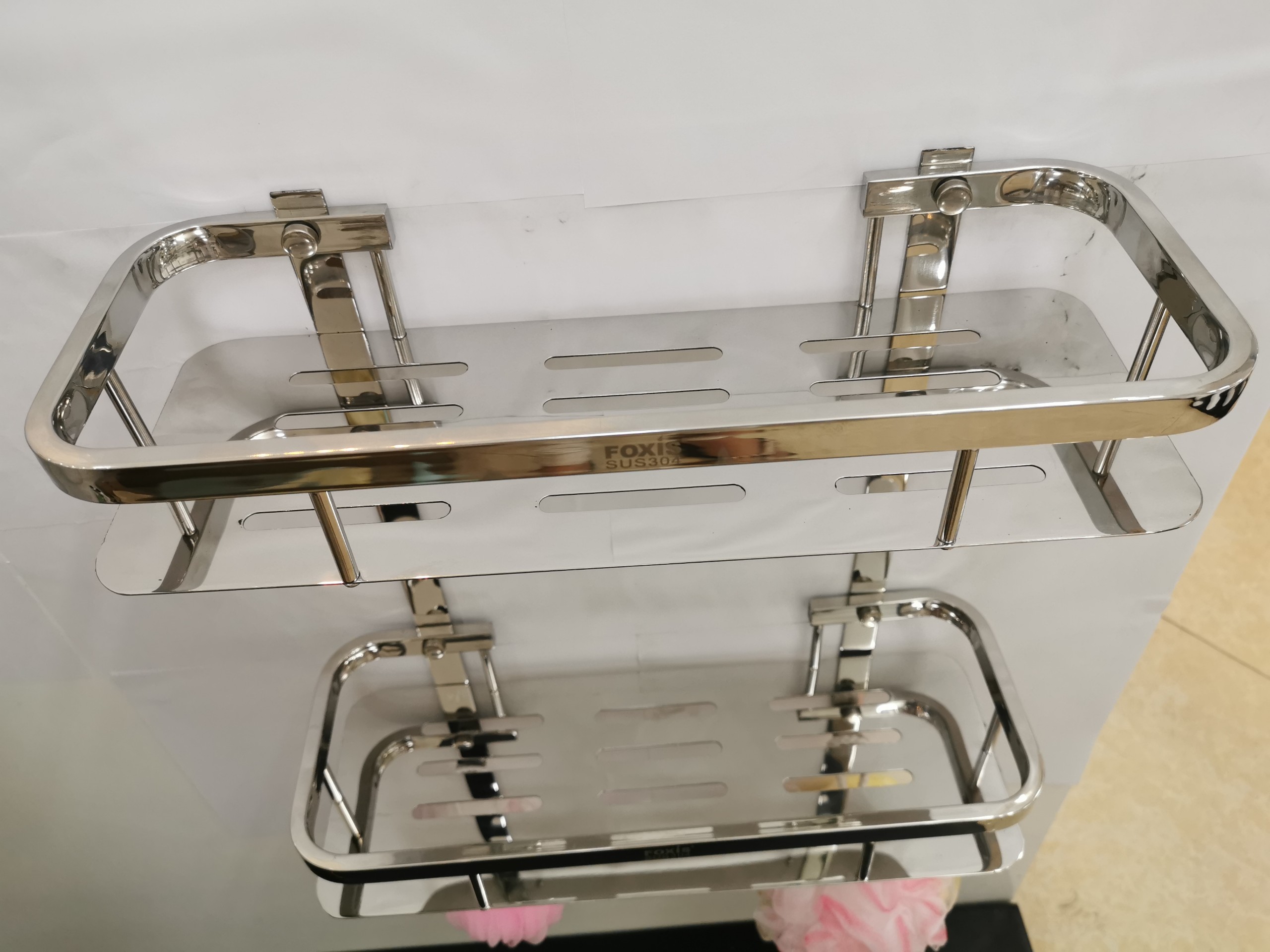 KỆ ĐỂ ĐỒ PHÒNG TẮM INOX 304