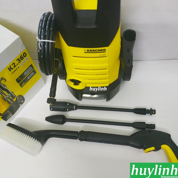 Máy xịt rửa xe cao áp Karcher K2 360 - Hàng chính hãng