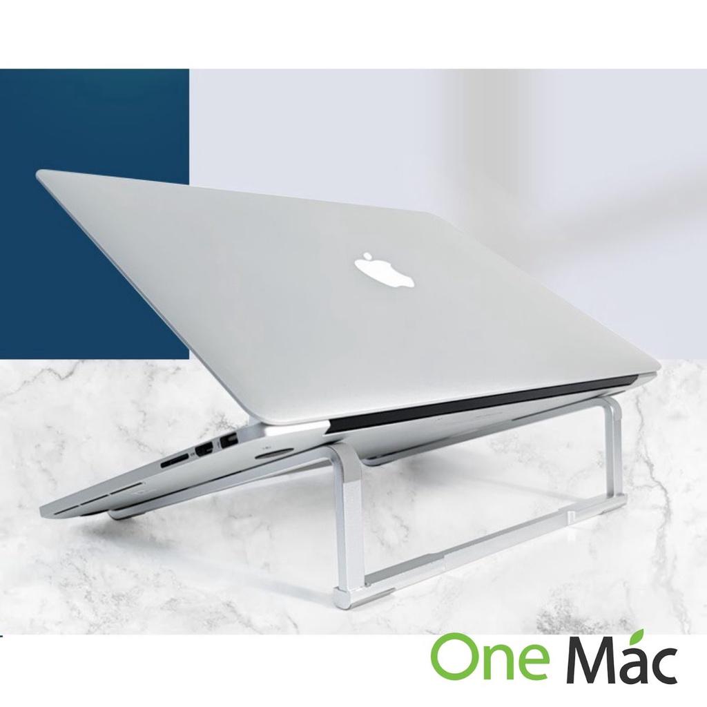 Giá đỡ Laptop kiêm tản nhiệt Macbook hợp kim nhôm chắc chắn dạng chữ X gấp gọn.