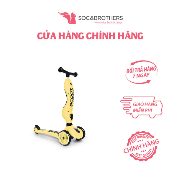 Xe scooter trẻ em Scoot and Ride Highwaykick 1 màu Lemon