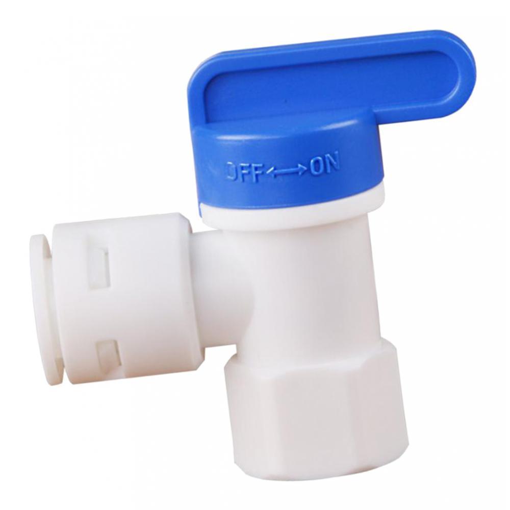 Máy Lọc Nước RO Thẩm Thấu Ngược Hệ Thống Lọc Xe Tăng Van Bi ID 1/4 Inch 3/8 Inch, Dễ Dàng Lắp Đặt