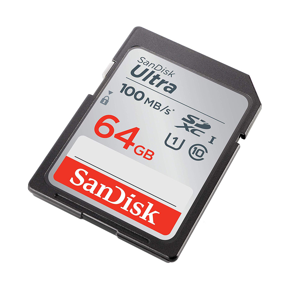 Thẻ Nhớ SDXC SanDisk Ultra 64GB UHS-I 100MB/s - Hàng Nhập Khẩu