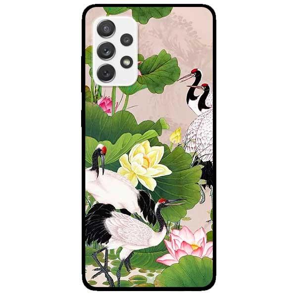 Ốp lưng dành cho Samsung Galaxy A32 - A52 - A72 - mẫu Sen Và Hạcc