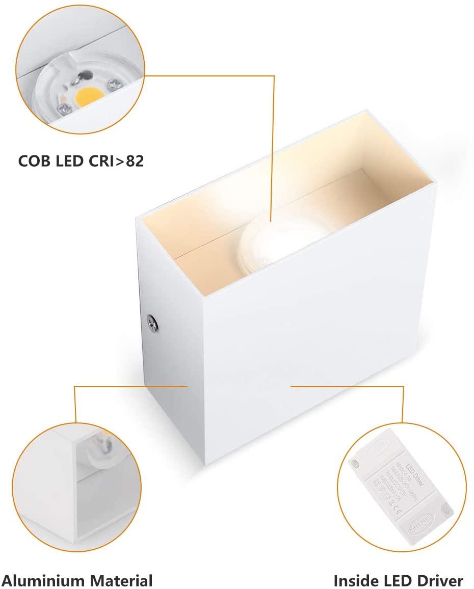 Đèn Led Gắn Tường Trang Trí Nội Thất 6w