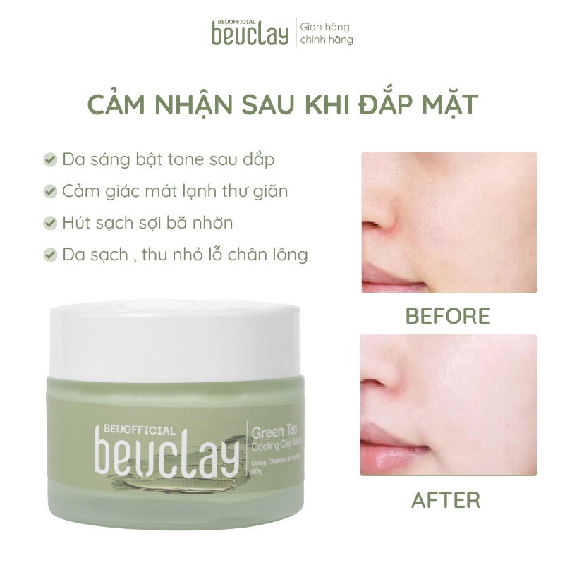 Mặt nạ đất sét Beuclay