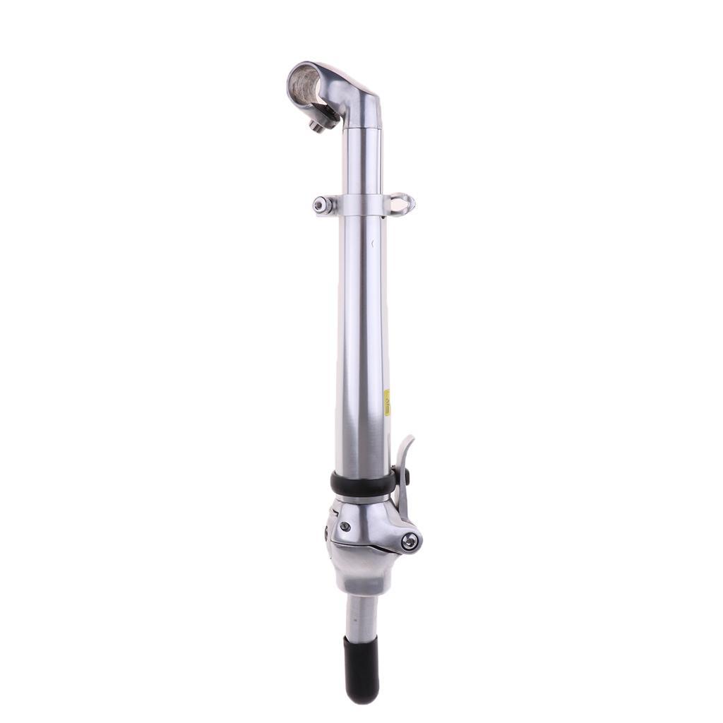 Aluminum Alloy Folding Bike Handlebar Stem with  Bike Quill Stem Riser Cycling Accessory