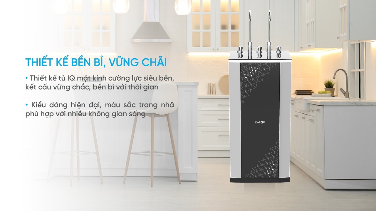 Máy lọc nước nóng lạnh 2 vòi Karofi KAD-D950 - Hàng chính hãng