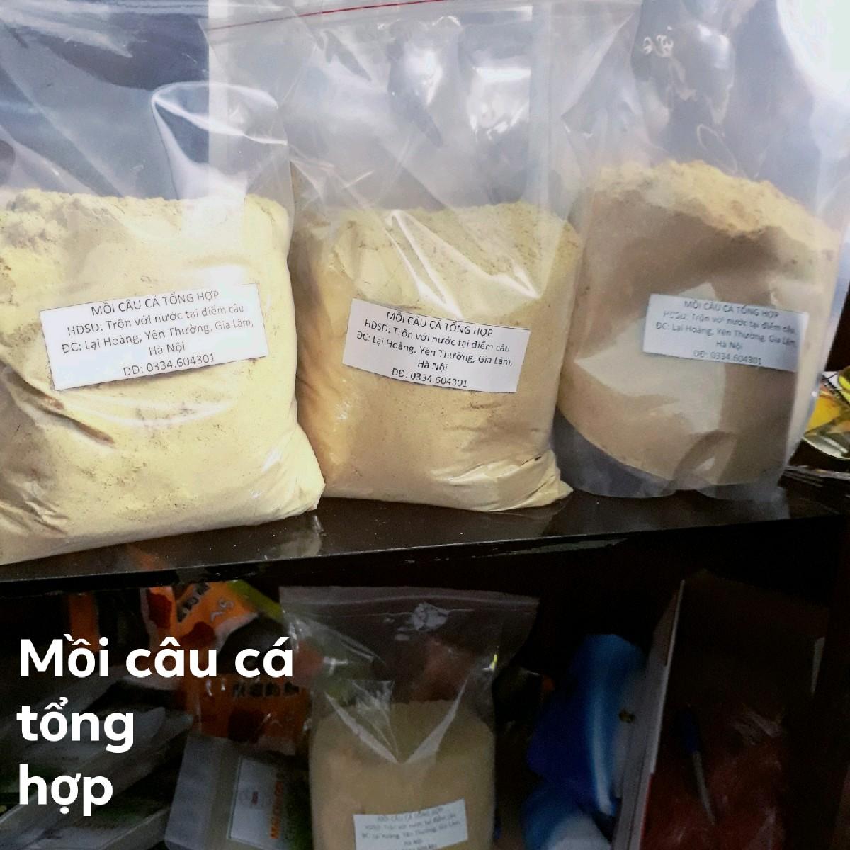 mồi câu cá tổng hợp số 1