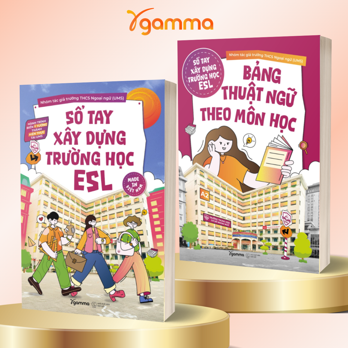 Sổ Tay Xây Dựng Trường Học ESL + Bảng Thuật Ngữ Theo Môn Học (Combo/Lẽ)