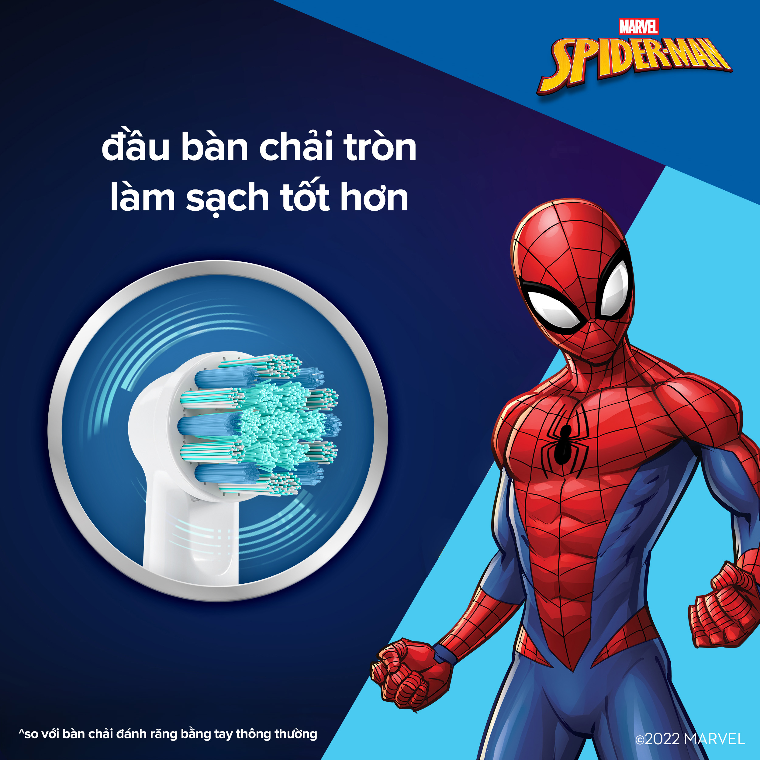 Đầu bàn chải Oral-B Kids Spiderman EB10s