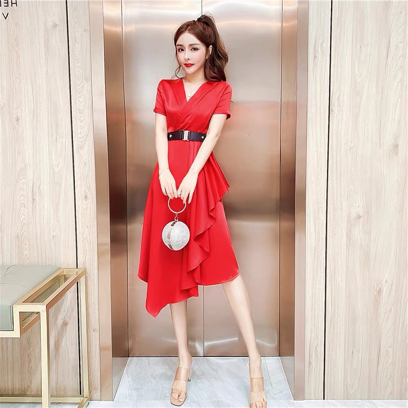 Đầm nữ thắt eo từ 39kg đến 72kg
