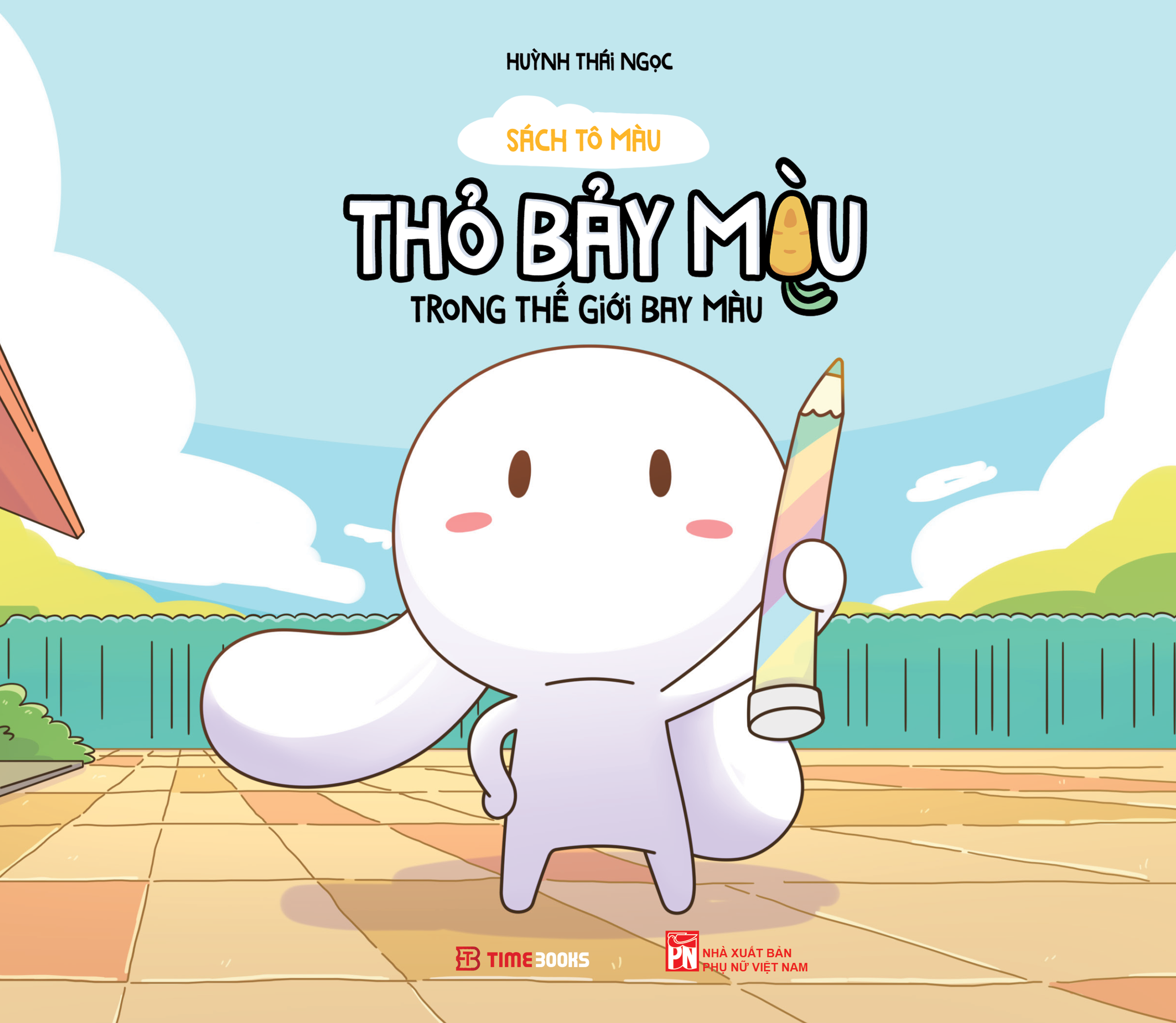 Sách Thỏ Bảy Màu Trong Thế Giới Bay Màu - Huỳnh Thái Ngọc
