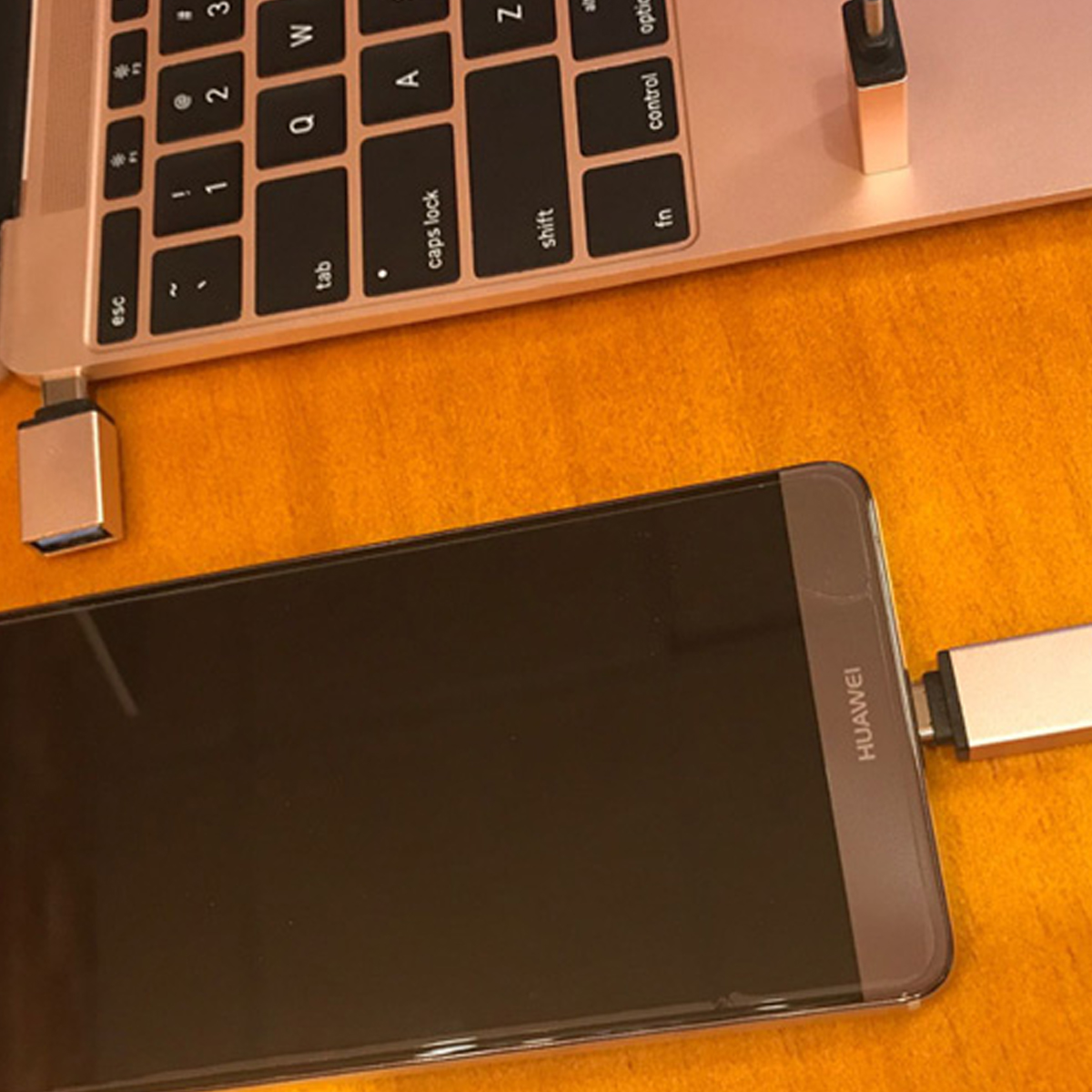 Giắc chuyển từ cổng Type-C sang USB giành cho macbook, máy tính bảng, điện thoại