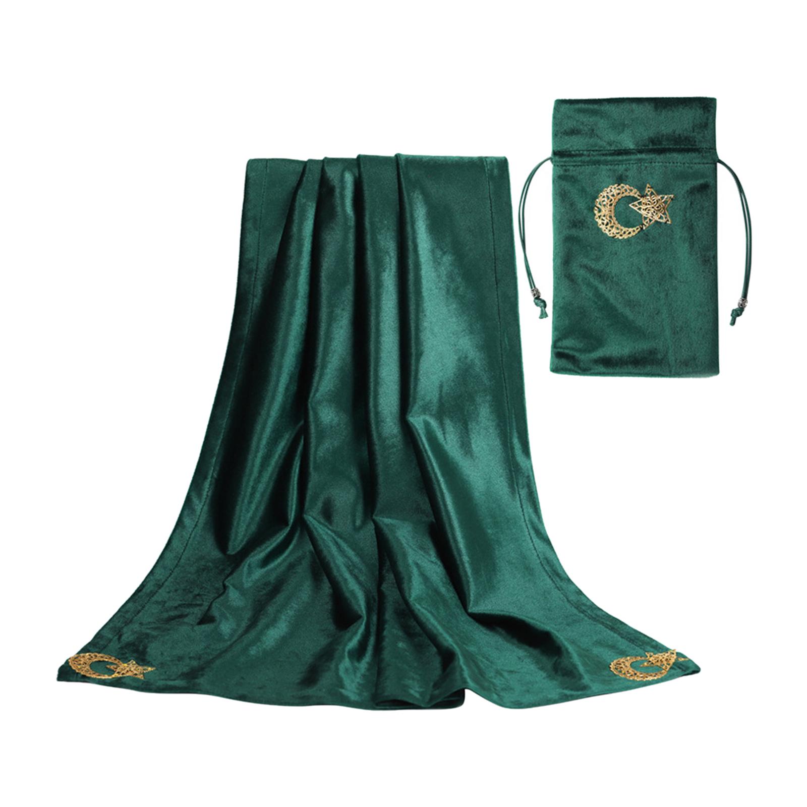 Altar Tarot Card Cloth Tablecloth Soft Velvet Astrology Tarot Divination Cards Table Cloth Tapestry with Pouch