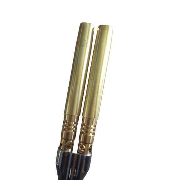 Đèn khò đôi đầu khò gas mini bằng đồng 2 đầu đôi KOVEA KT-2108 - hai mỏ Kovea