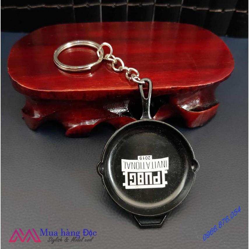 Móc Khóa Chảo Nón 3 game PUBG Chất ĐẸP COOL