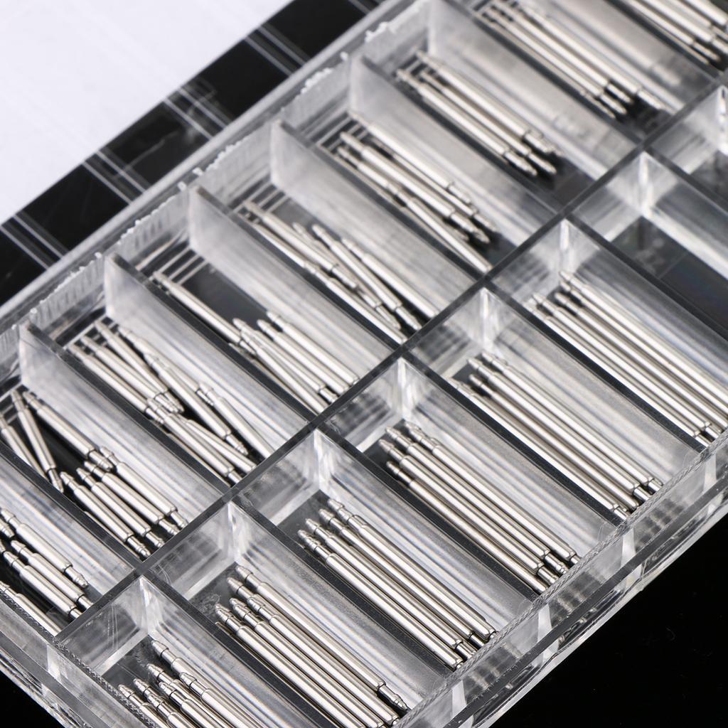 150 Pieces Stainless Steel  Spring Bars Strap Link Pins Tool