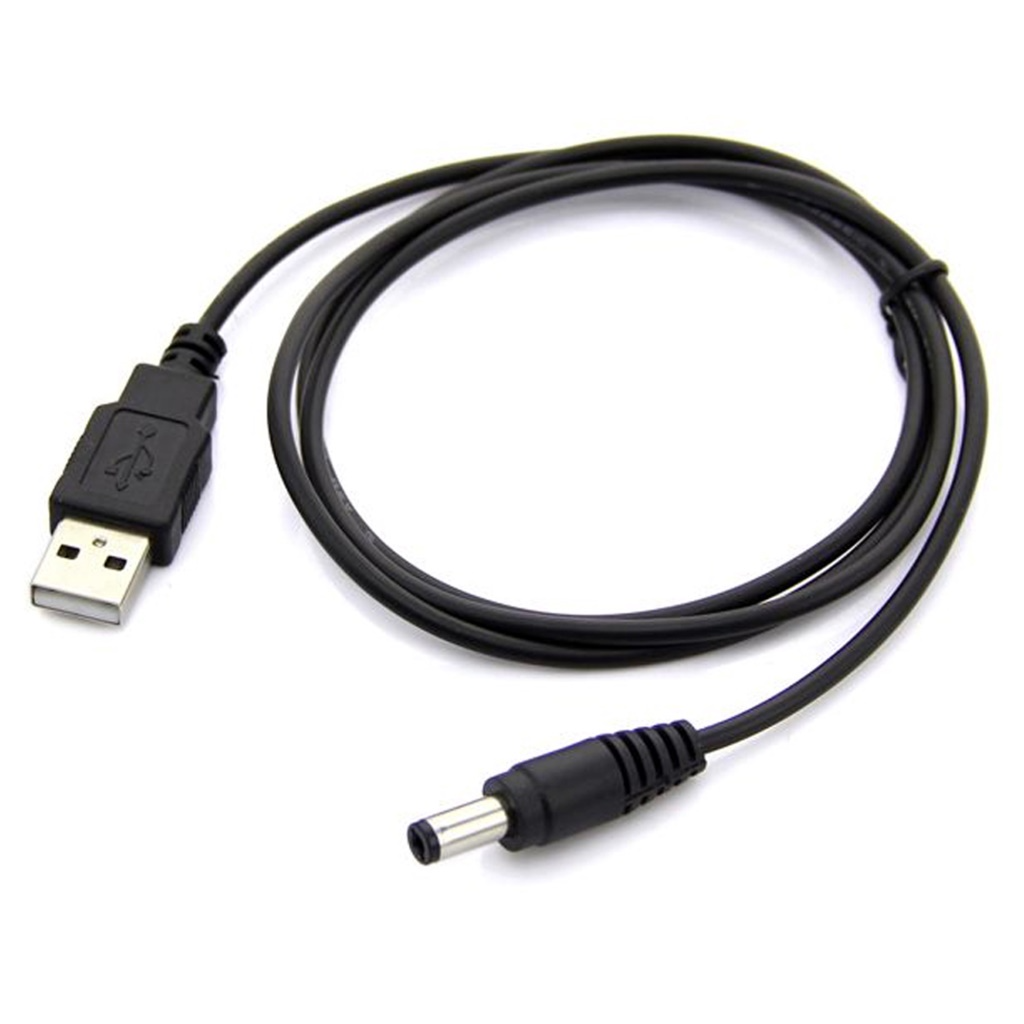 Dây Nguồn Pixlink USB Ra Đầu DC 5.5x2.1 mm Đầu Tròn Dùng Cho Thiết Bị Mạng, Sạc Cho Nôi Điện, Loa Bluetooth, Thiết Bị Dùng Nguồn 5V - Hàng chính hãng/ Hàng nhập khẩu