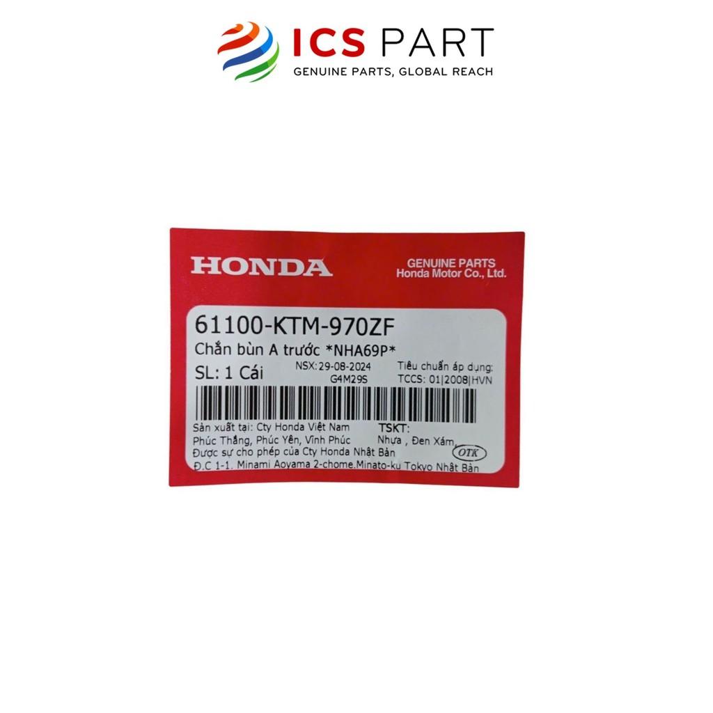 Dè Trước (Chắn Bùn Trước) HONDA Future Neo, Future Neo Fi 2005-2008 Đen Nha69P (61100KTM970ZF)
