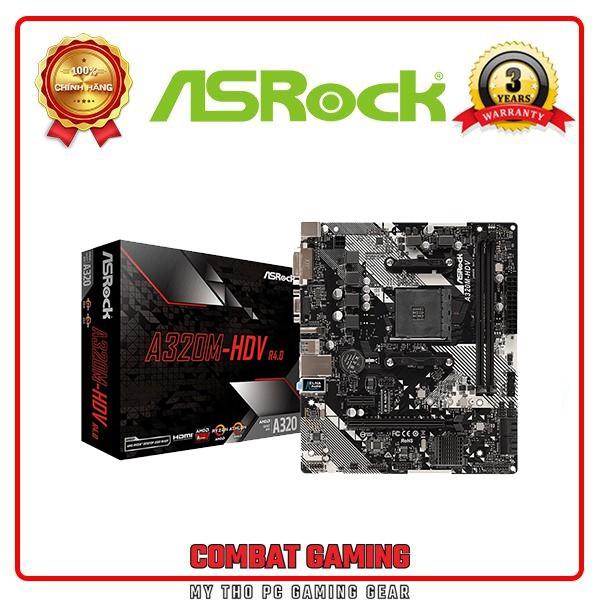 Hình ảnh Bo Mạch Chủ ASROCK A320M-HDV R4.0 - Hàng Chính Hãng