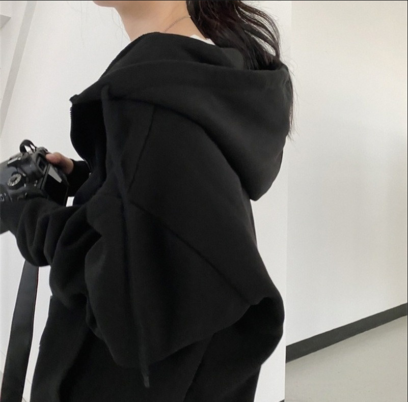 Áo Khoác Hoodie Nhiều Màu Chất Nỉ Trơn Bông Dày Vải Mềm Không Xù Lông Có Khóa Kéo Form To Rộng Freesize Mũ Rộng Jess-HZT