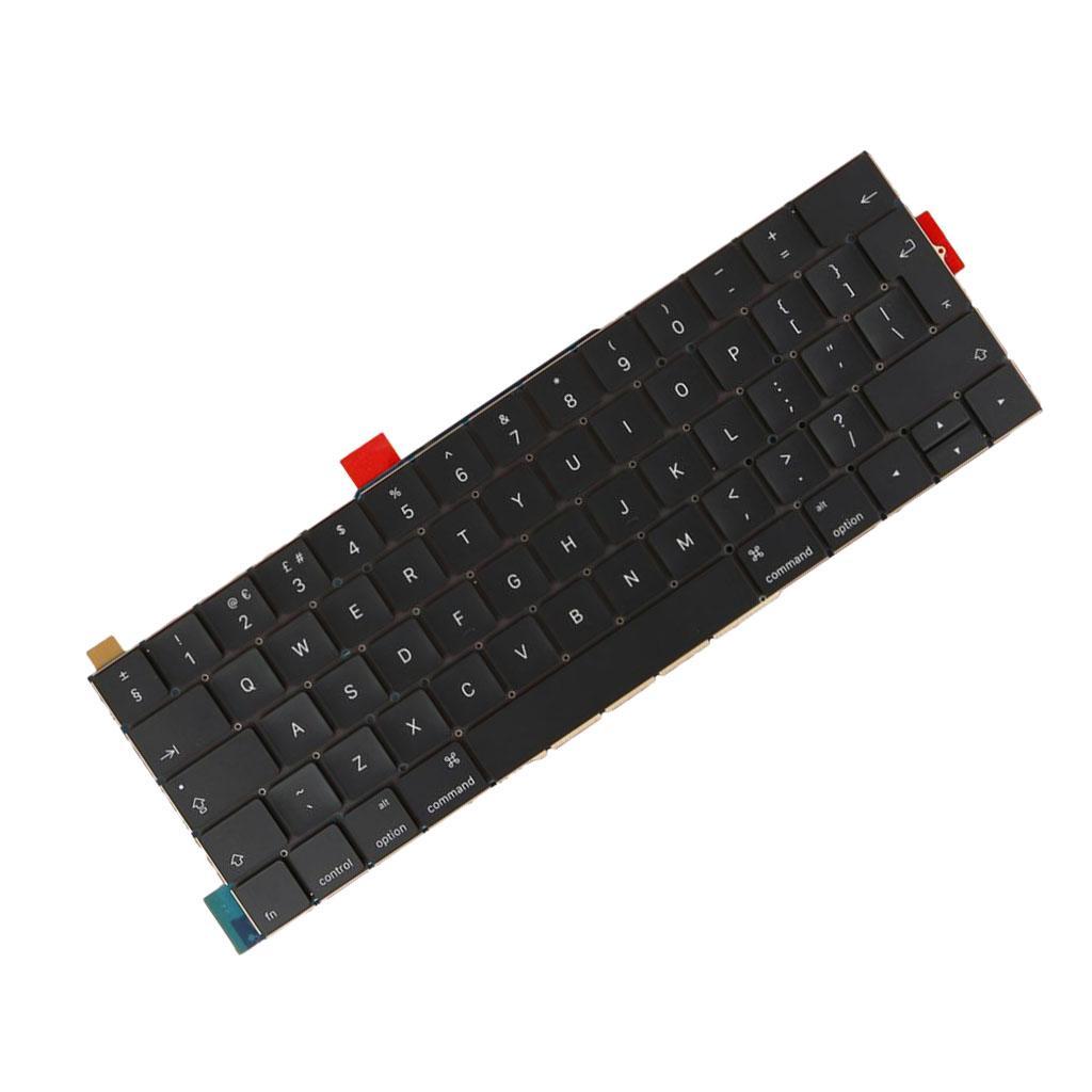 UK Layout - Laptop Backlit Keyboard for Pro 15'' A1707 Black