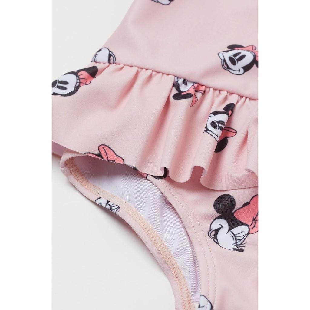 Bikini hồng bé gái hình Minnie, Hờ mờ