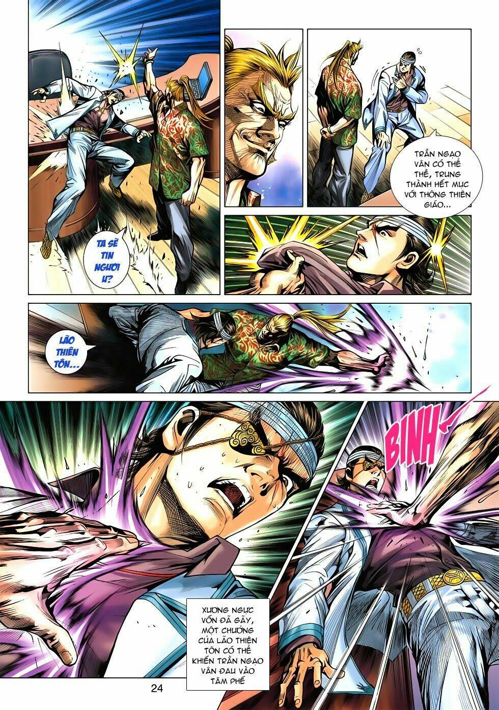 tân tác long hổ môn chapter 536 23