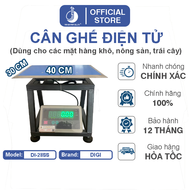 Cân Ghế Điện Tử DI28SS-30X40CM