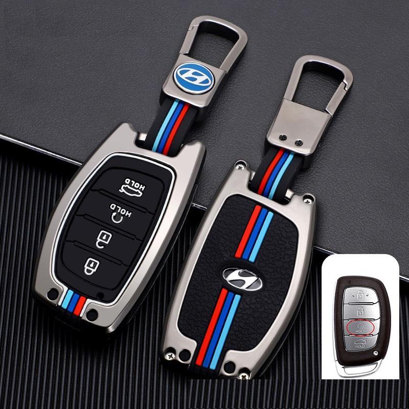 Ốp Khóa Hyundai CRETA 2021-2023 Hợp Kim Metal Cao Cấp