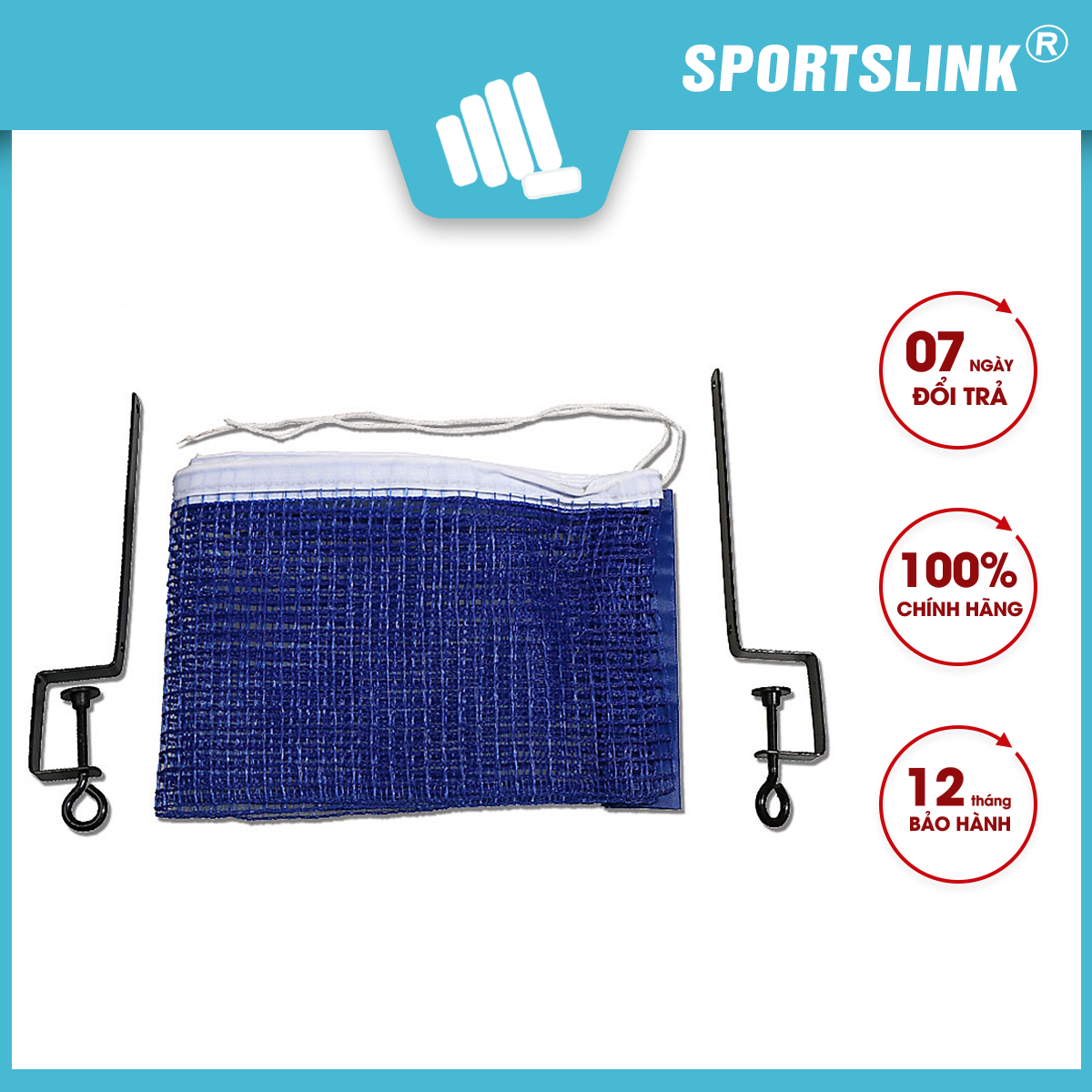 Bộ lưới bóng bàn kết hợp cọc - Sportslink