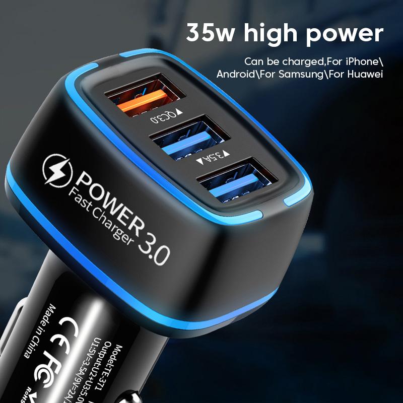 Bộ sạc xe hơi OLAF USB PD Sạc nhanh Điện thoại Sạc nhanh
