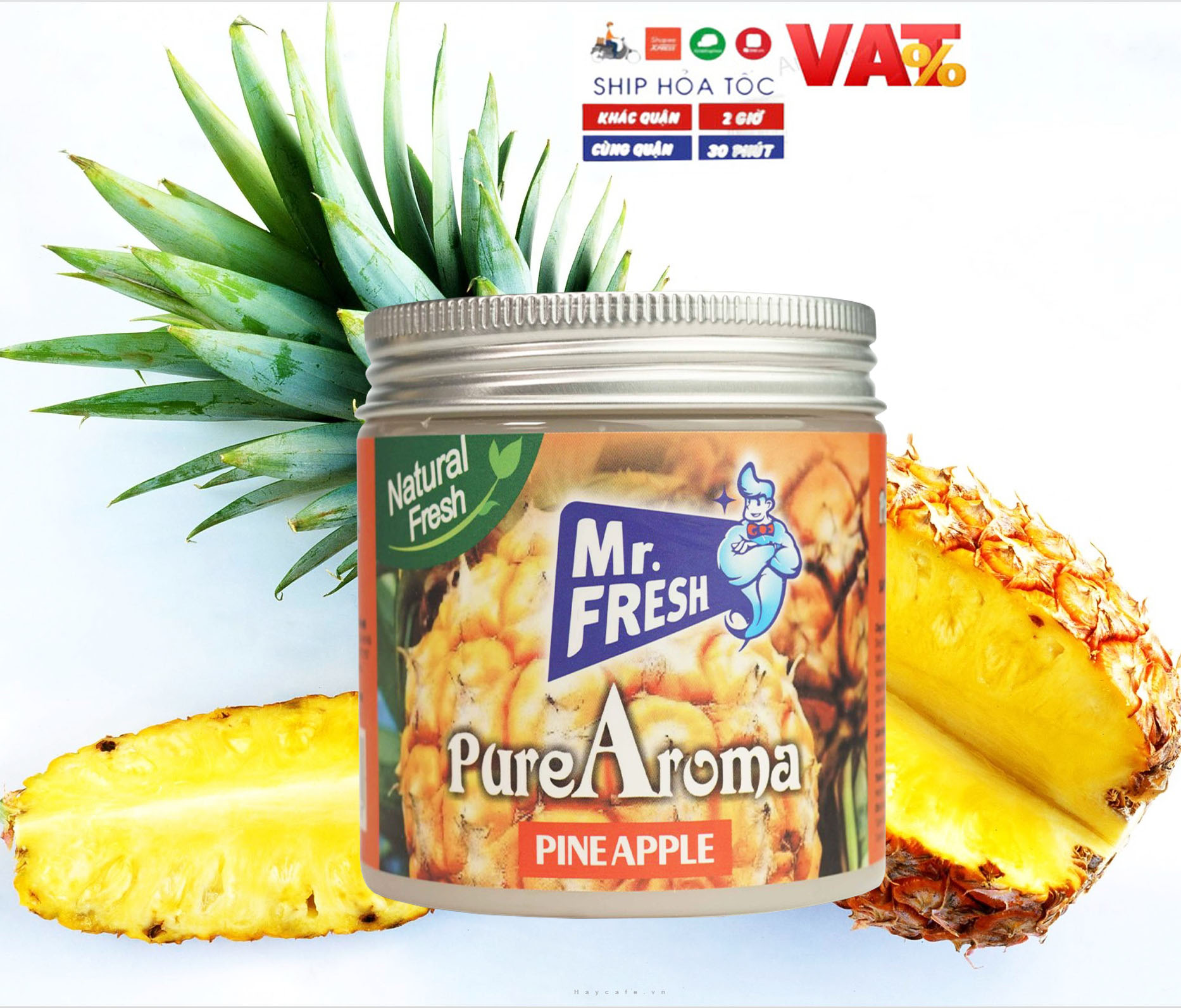 Sáp Thơm Phòng Khử Mùi Pure Aroma 230g Hương Đào
