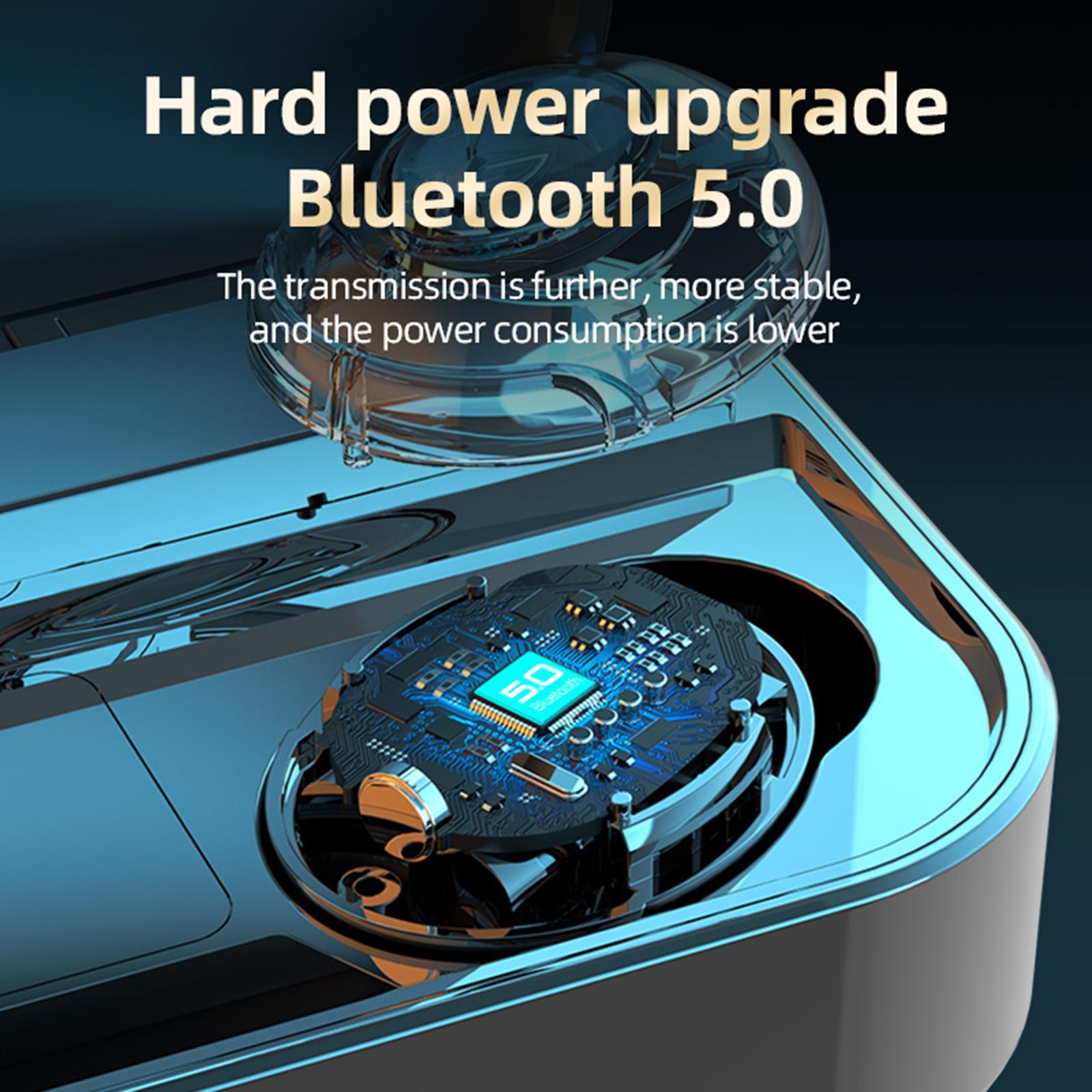 In Ear Headphone Bluetooth 5.0 Wireless Earphones HiFi Sound Black