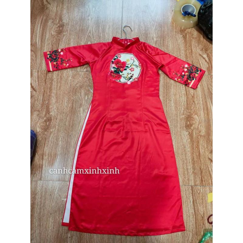Set áo dài cách tân Như Ý Cát Tường