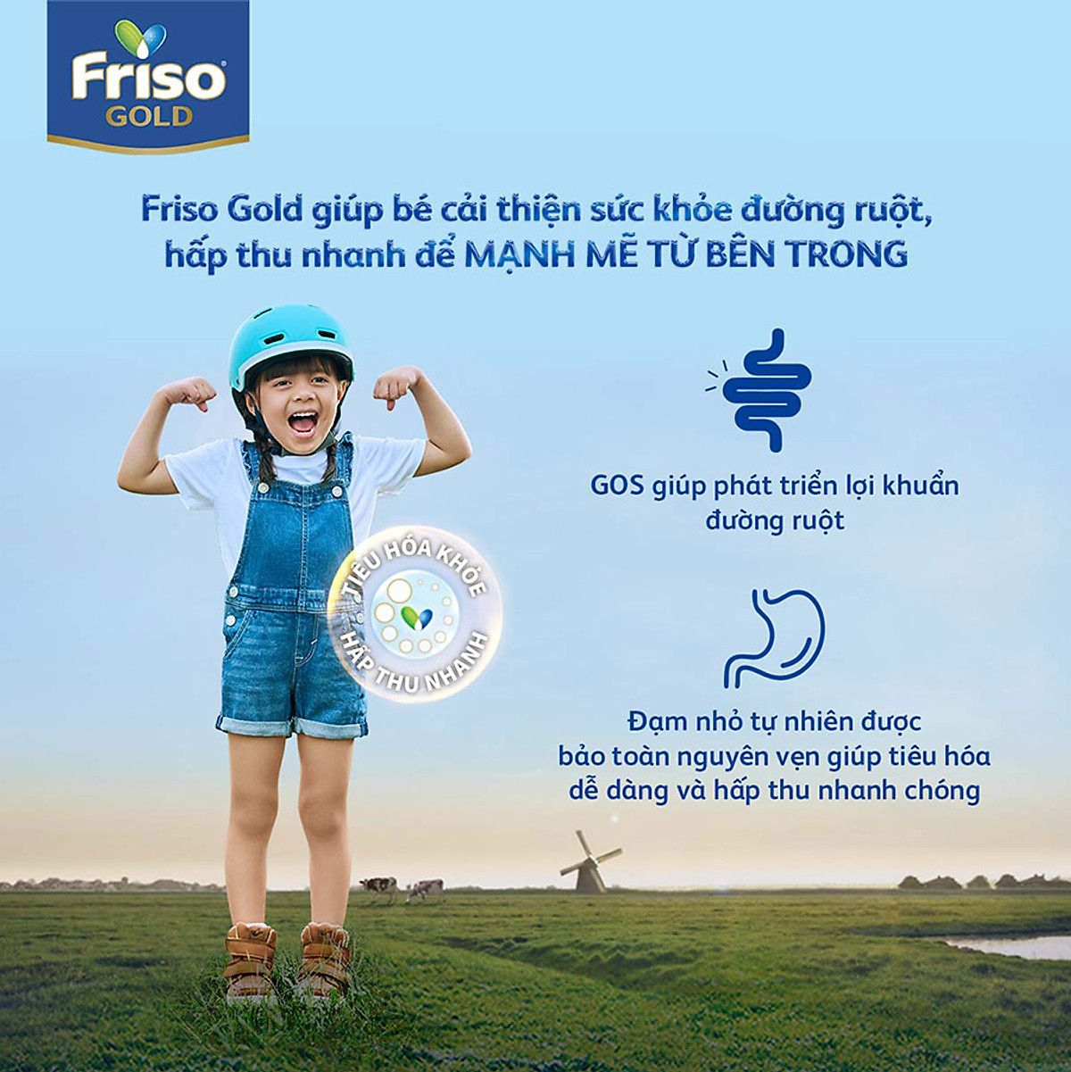 Combo 2 lon sữa Bột Friso Gold 4 850g + Tặng cân điện tử Friso mới