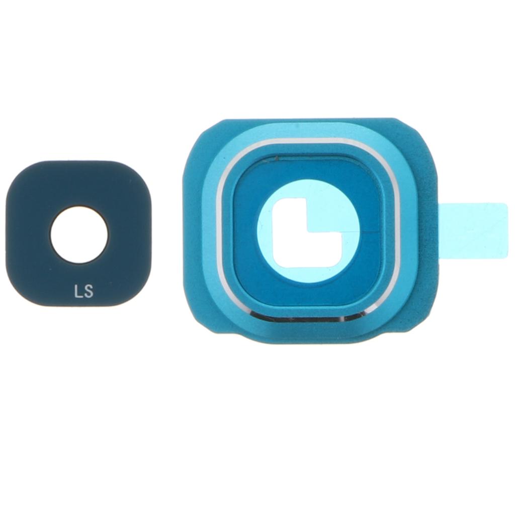 For S6 Rear Camera Lens Glass Cover Back Replacement, Blue