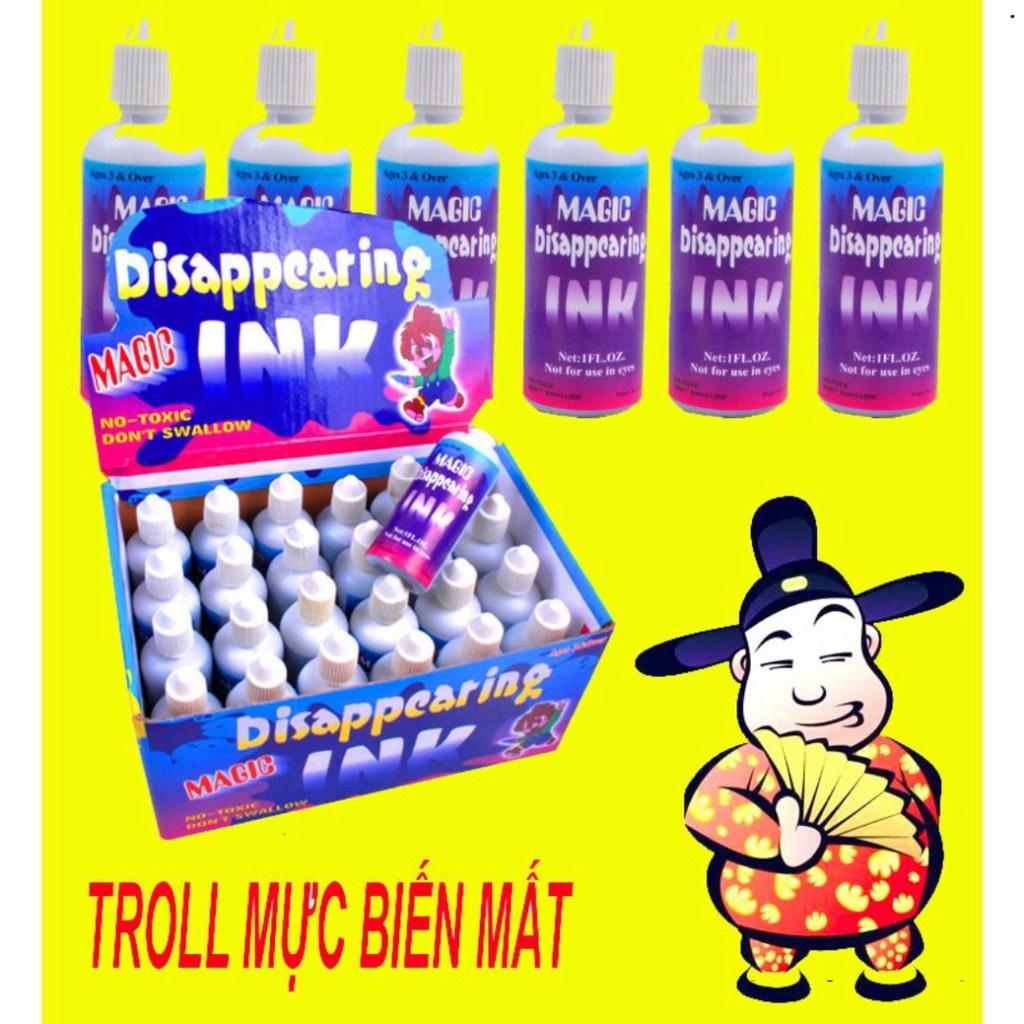 LỌ MỰC BIẾN MẤT MỰC TÀNG HÌNH ĐỒ CHƠI TROLL VUI NHỘN