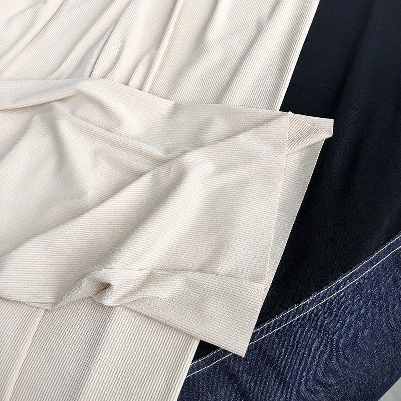 Quần suông chất cotton tăm siêu mềm, form chuẩn - dành cho nữ trẻ trung, năng động. Quần thu đông 2022