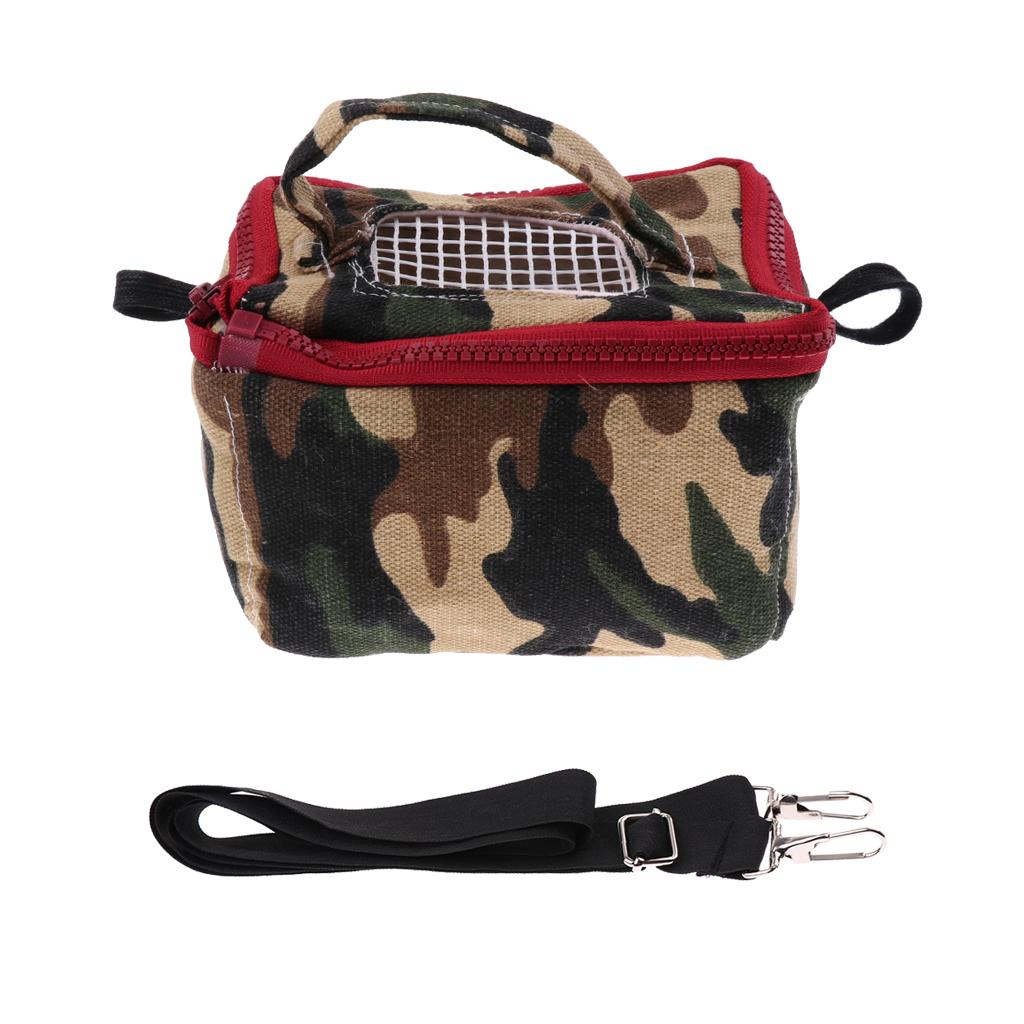 Pet Hamster Carrier Portable Breathable Travel Bag
