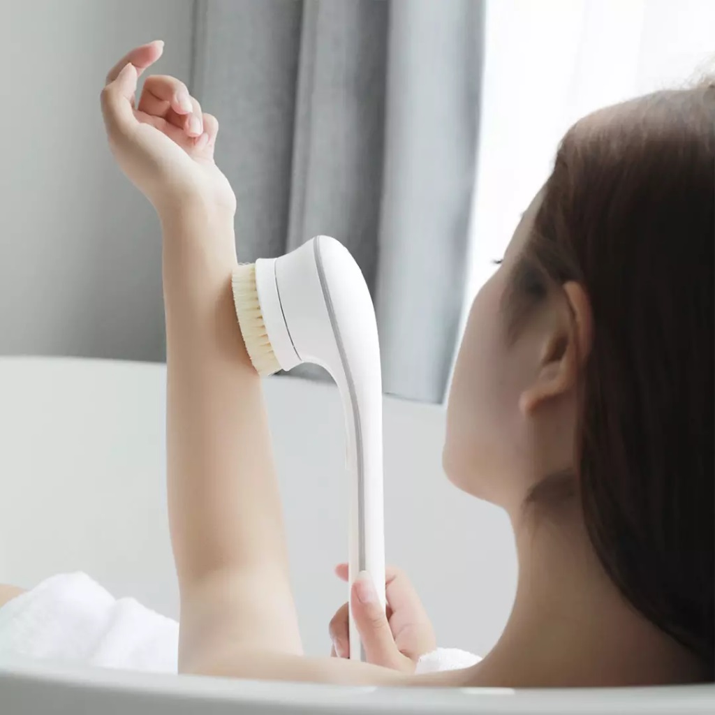 Bàn chải tắm điện Sothing Doco, tẩy tế bào chết, chăm sóc da cho nam nữ- Hàng chính hãng