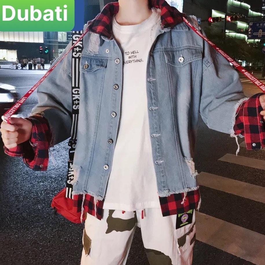 ÁO KHOÁC JEAN UNISEX NAM NỮ CHẤT BÒ PHỐI NÓN NỈ PHONG CÁCH TRẺ TRUNG NĂNG ĐỘNG CAO CẤP- DUBATI FASHION