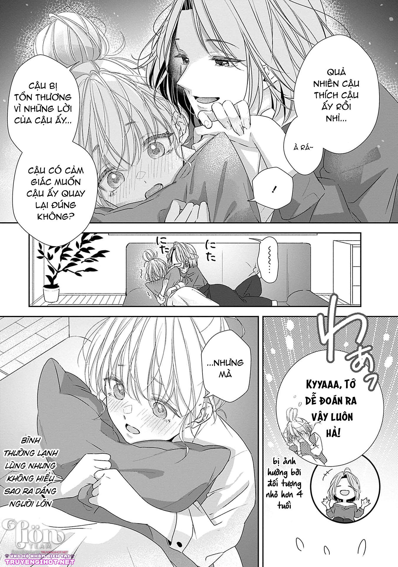 [18+] bị em trai nhà bên dụ dỗ rồi!!! chapter 9.2 7