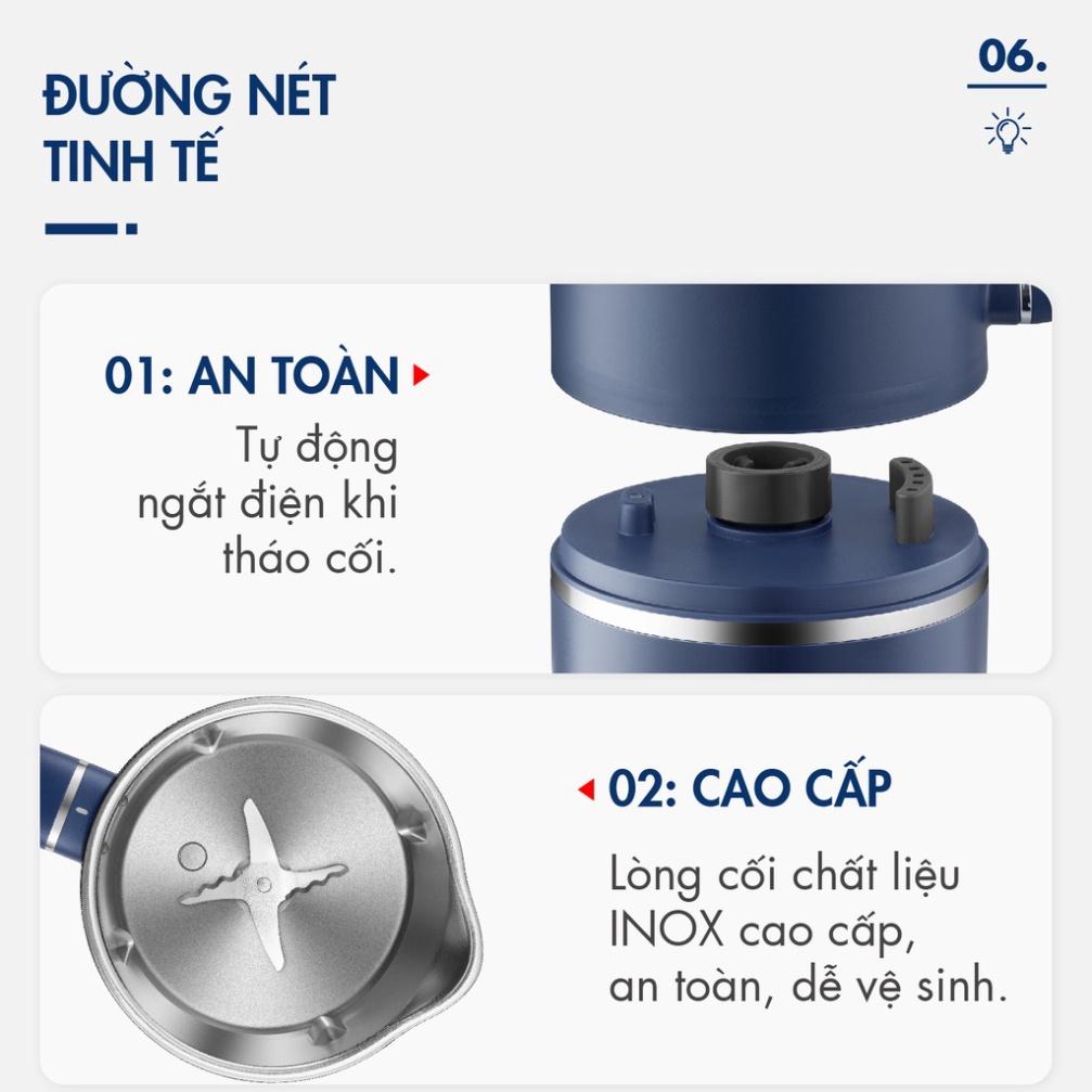 Máy Làm Sữa Hạt Mini DCB600 - Thương hiệu bán chạy - SẢN PHẨM HOT - Đỏ, Đỏ